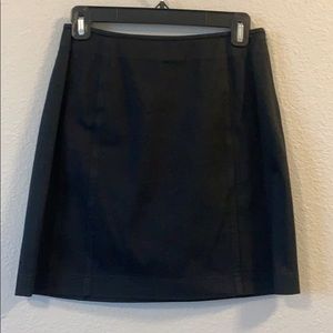 AT Denim black cotton skirt w 2% spandex